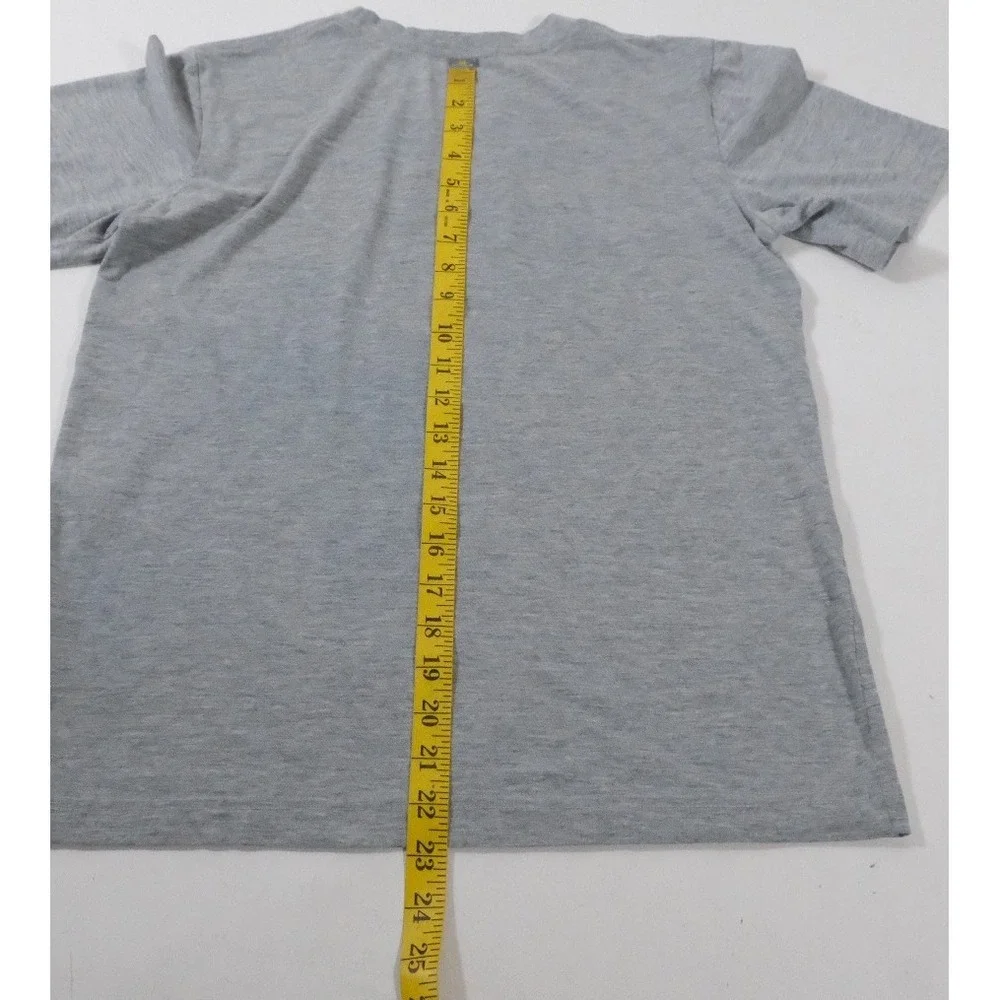 Levi's T-Shirt‎ Boys XL Gray Batwing Logo Graphic Tee Short Sleeve Cotton Blend